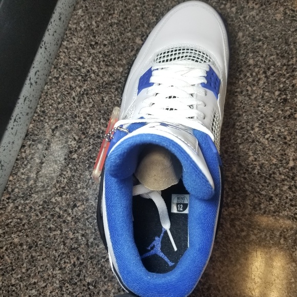 Nike Air Jordan 4 IV Retro Motorsport 308497-117 - Picture 6 of 8